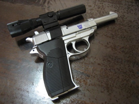 In gun mode